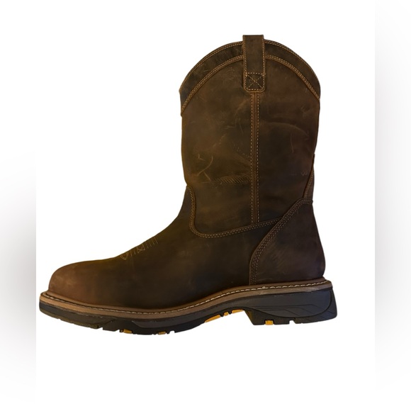 Carolina Men's 11'' waterproof composite square toe roper boots size 12